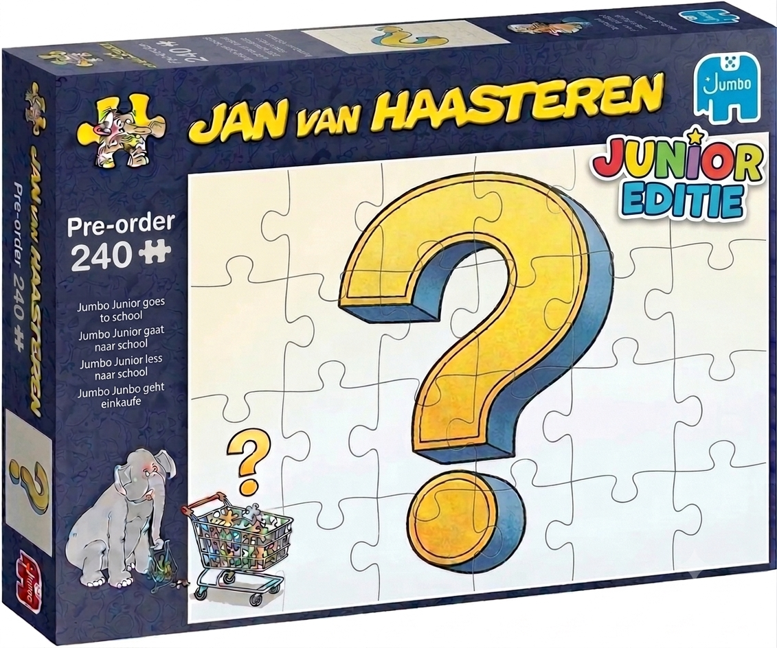 05 September | Jan van Haasteren Junior | Titel volgt  | 240 stukjes
